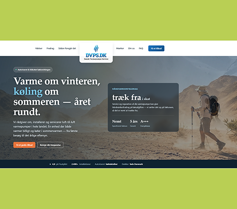 Udarbejdelse og opsætning af  hjemmeside: AI, Wordpress, Woocommerce, m.m. (dvps.dk)
